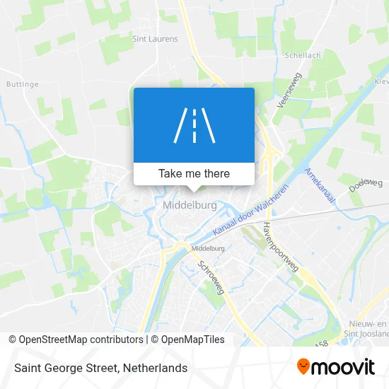 Sint Jorisstraat map