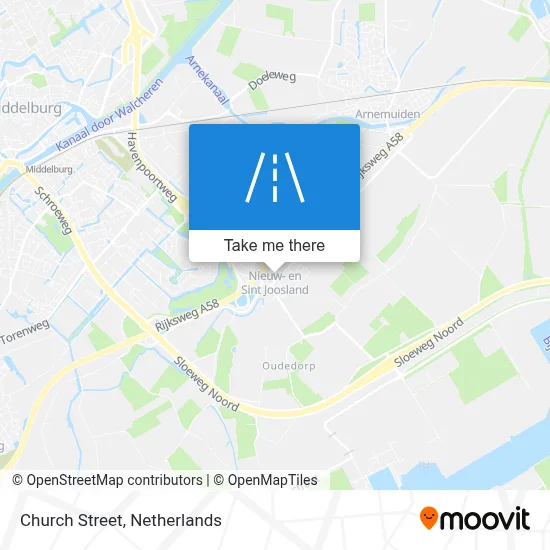 Kerkstraat map