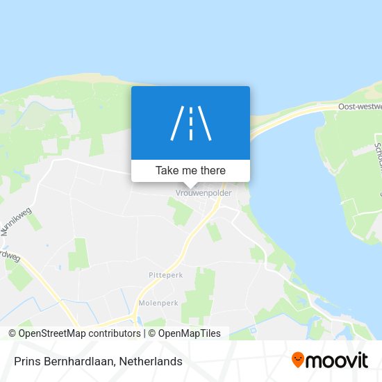 Prins Bernhardlaan map