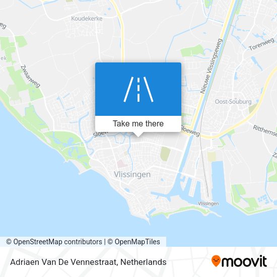 Adriaen Van De Vennestraat map