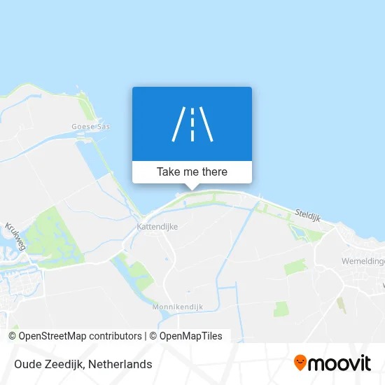 Oude Zeedijk map