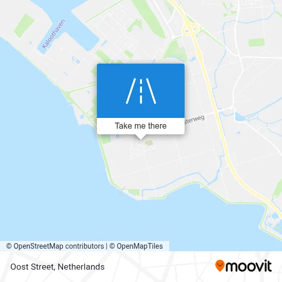 Ooststraat map