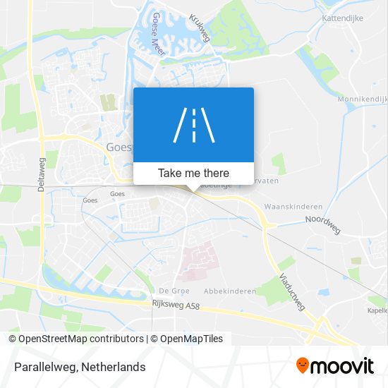 Parallelweg map