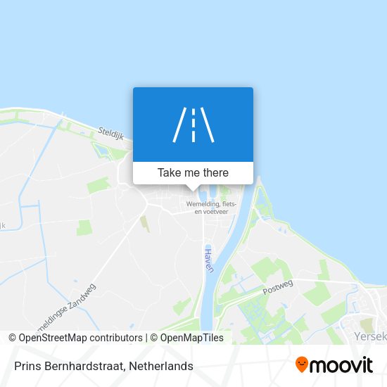 Prins Bernhardstraat map