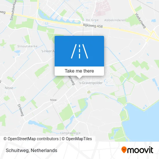 Schuitweg map