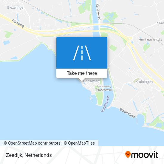 Zeedijk map