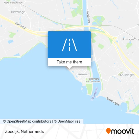 Zeedijk map