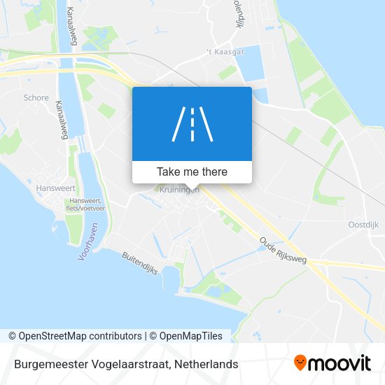 Burgemeester Vogelaarstraat map