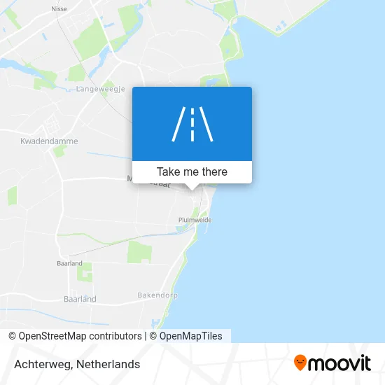 Achterweg map