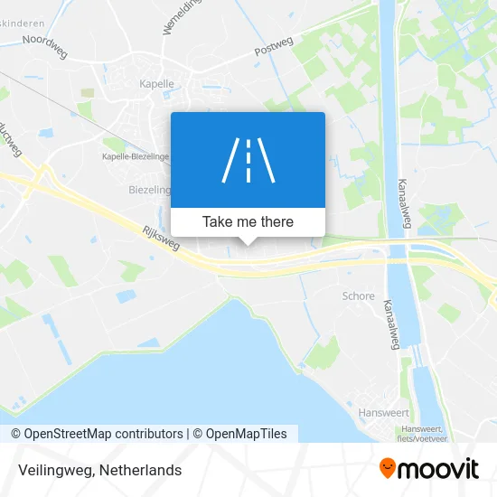 Veilingweg map