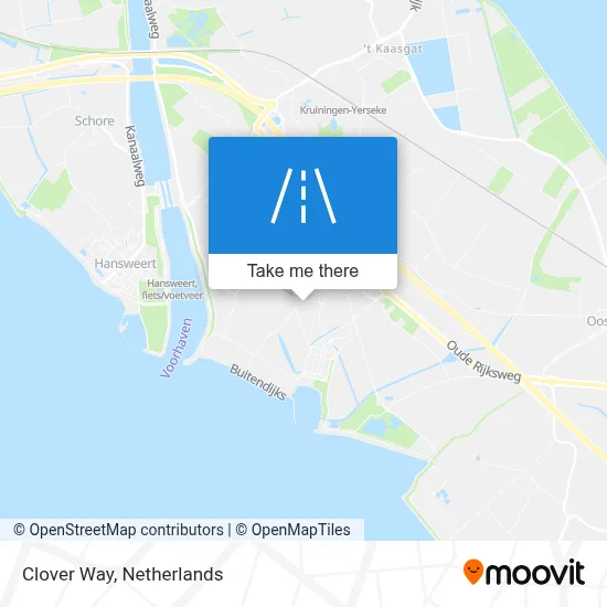 Klaverweg map