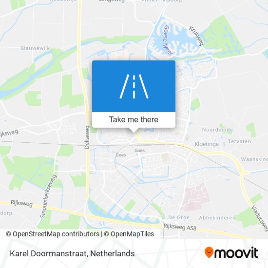 Karel Doormanstraat Karte