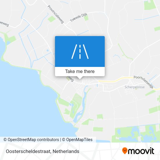 Oosterscheldestraat map