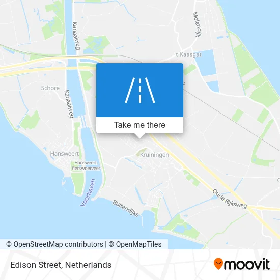 Edisonstraat map