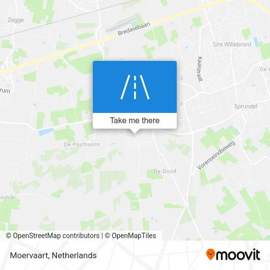 Moervaart map