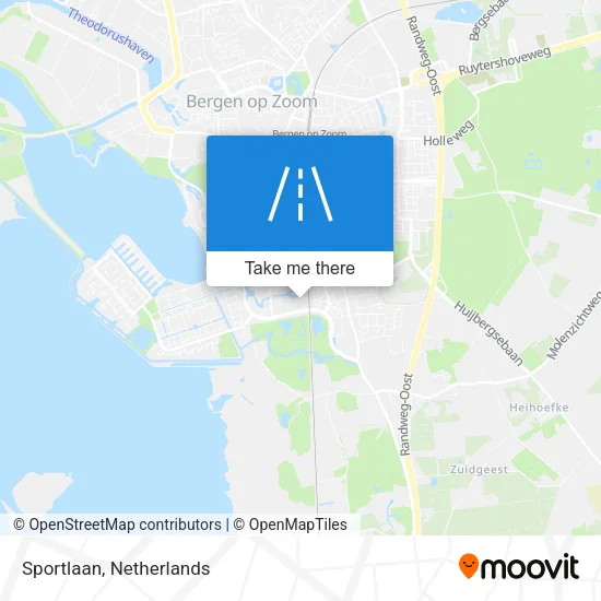 Sportlaan map