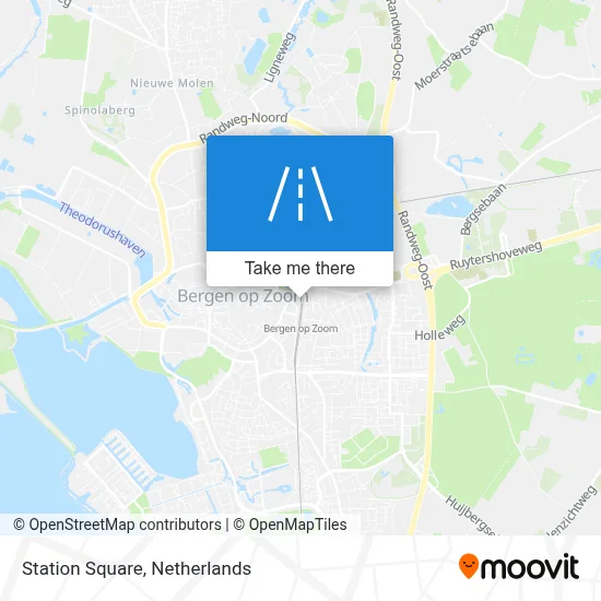Stationsplein map