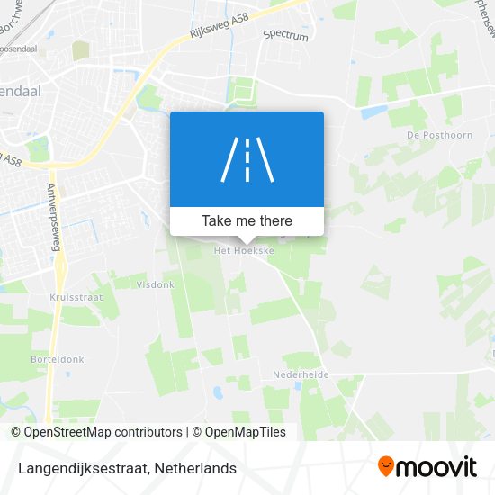 Langendijksestraat map