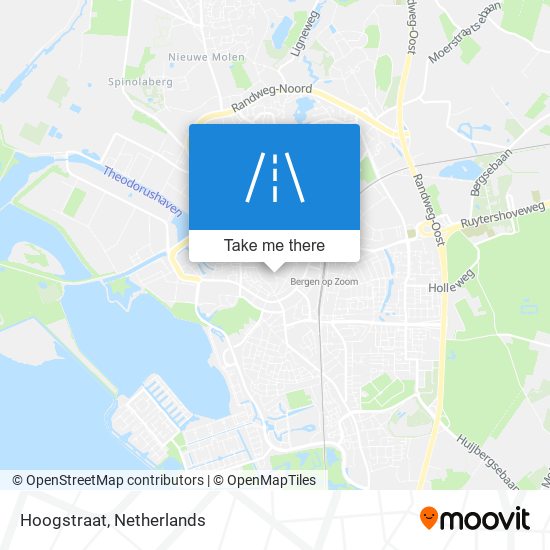 Hoogstraat map