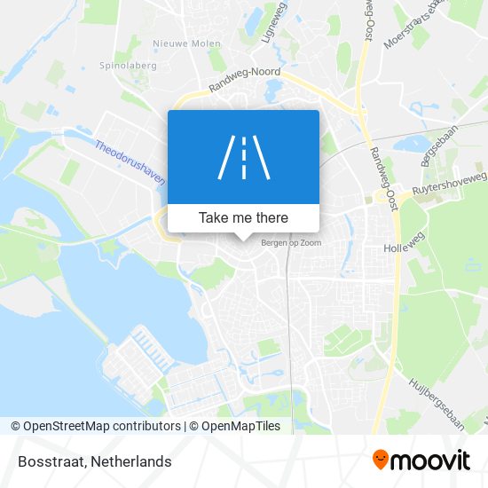 Bosstraat map