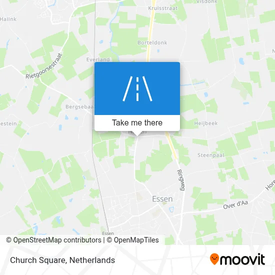 Kerkplein map