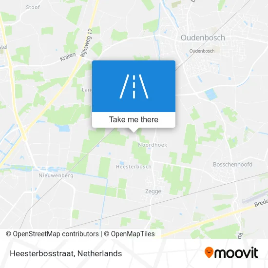 Heesterbosstraat map