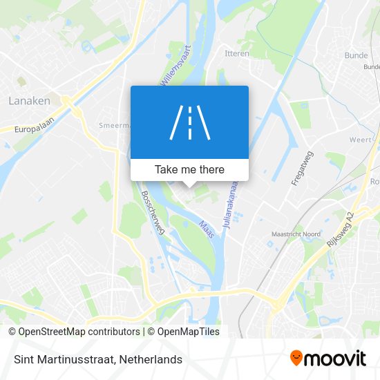 Sint Martinusstraat map