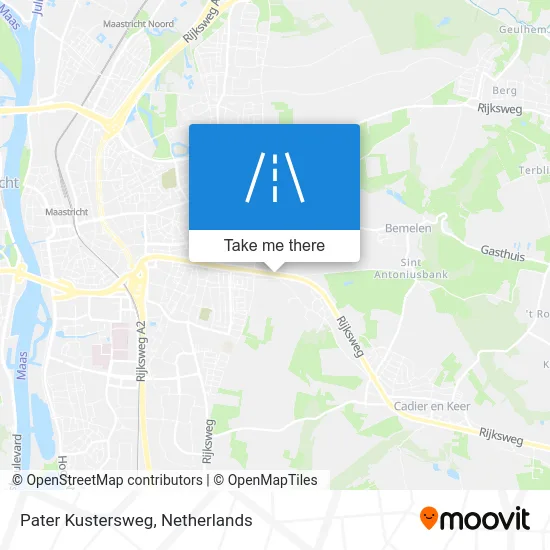 Pater Kustersweg map