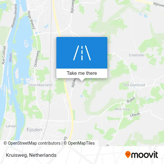 Kruisweg map