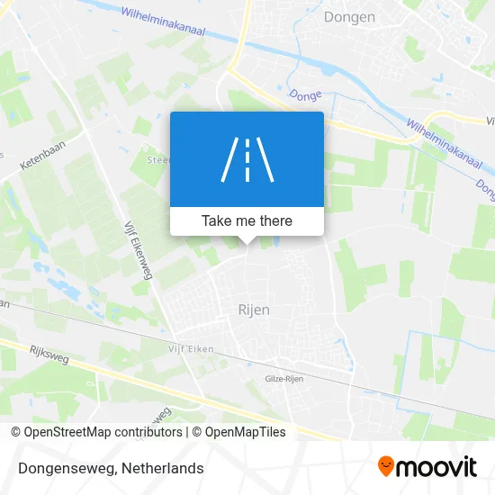 Dongenseweg map