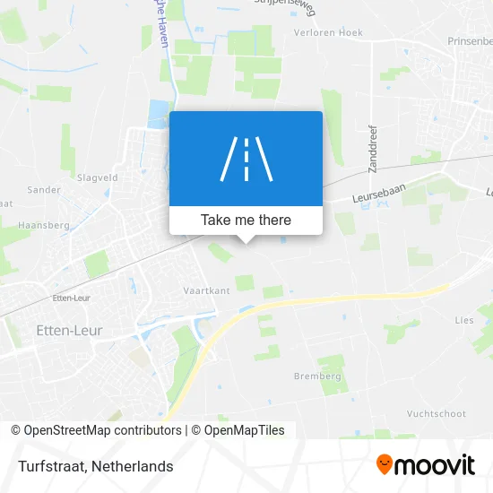 Turfstraat map