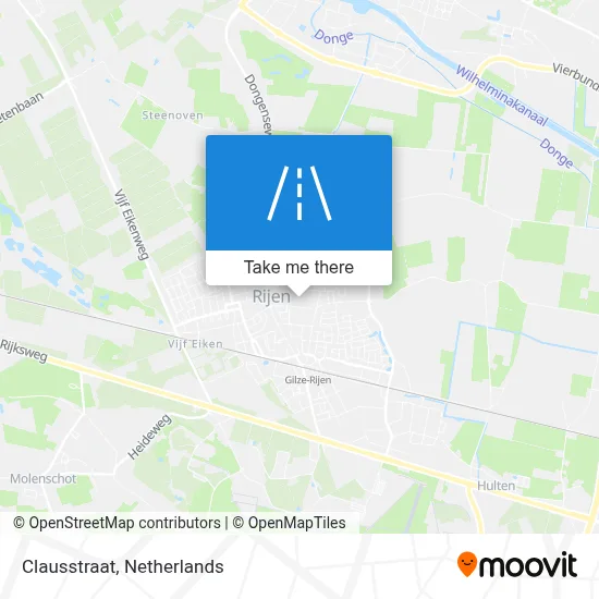 Clausstraat map