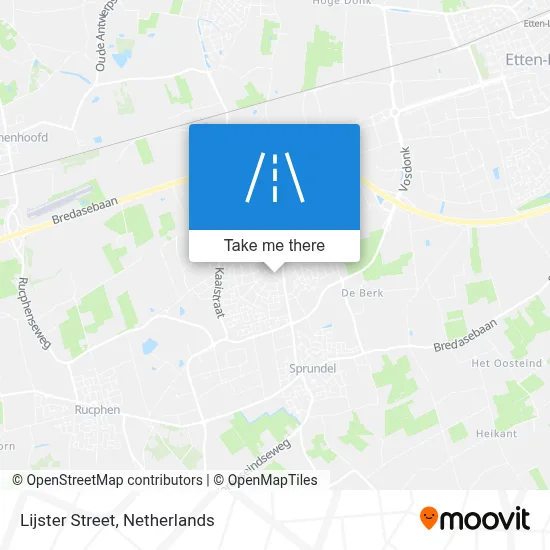 Lijsterstraat map