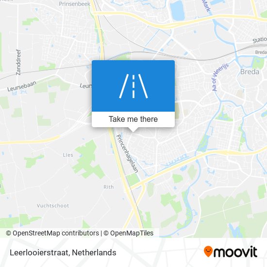 Leerlooierstraat map