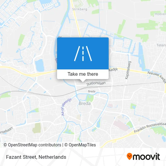 Fazantstraat map