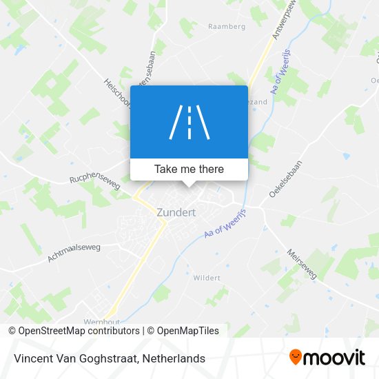 Vincent Van Goghstraat map