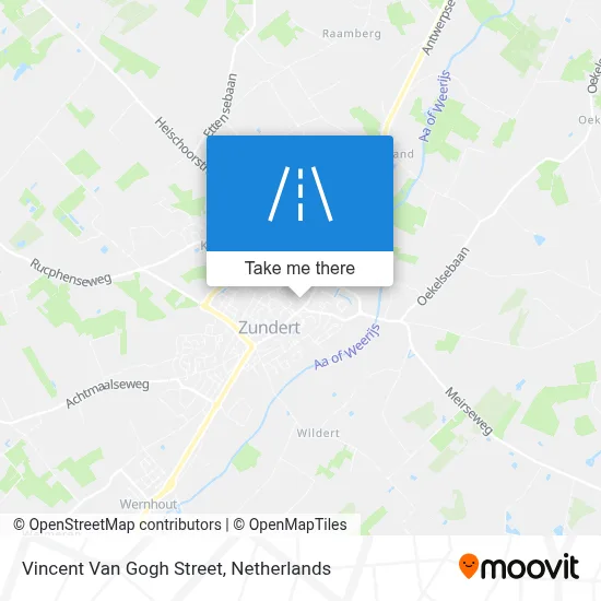 Vincent Van Goghstraat map