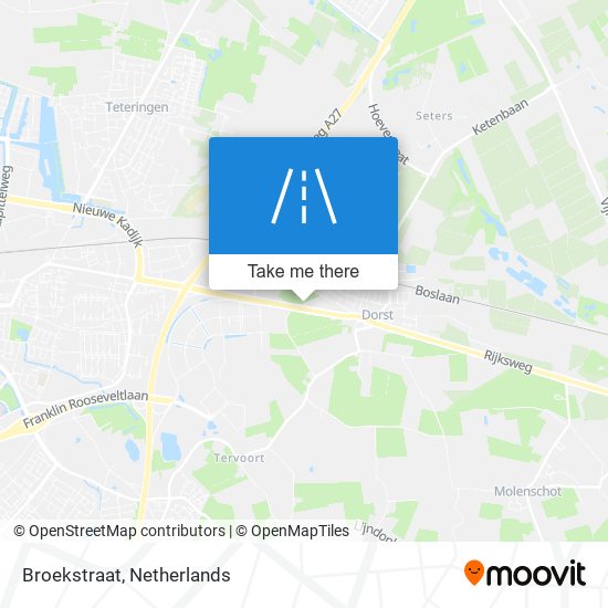 Broekstraat map