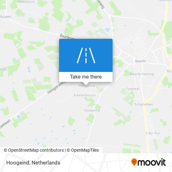 Hoogeind map