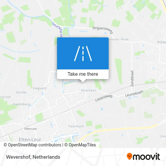 Wevershof map