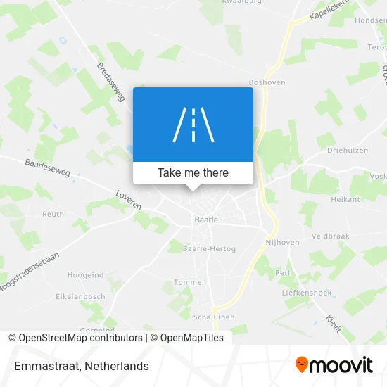 Emmastraat map