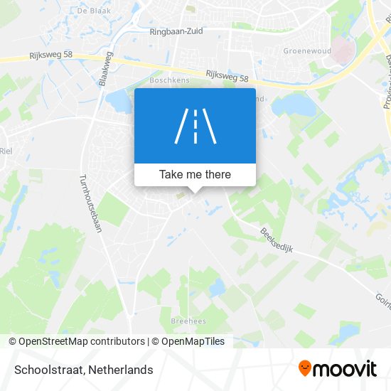 Schoolstraat map