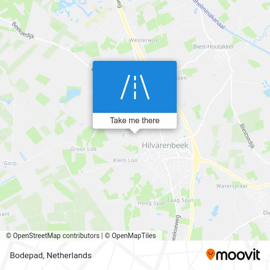 Bodepad map