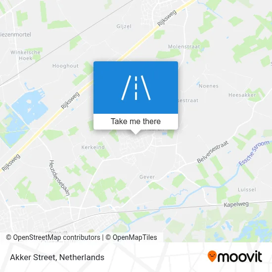 Akkerstraat map