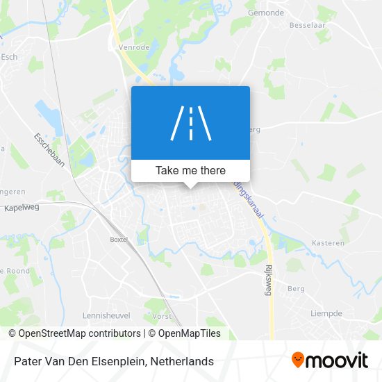 Pater Van Den Elsenplein map