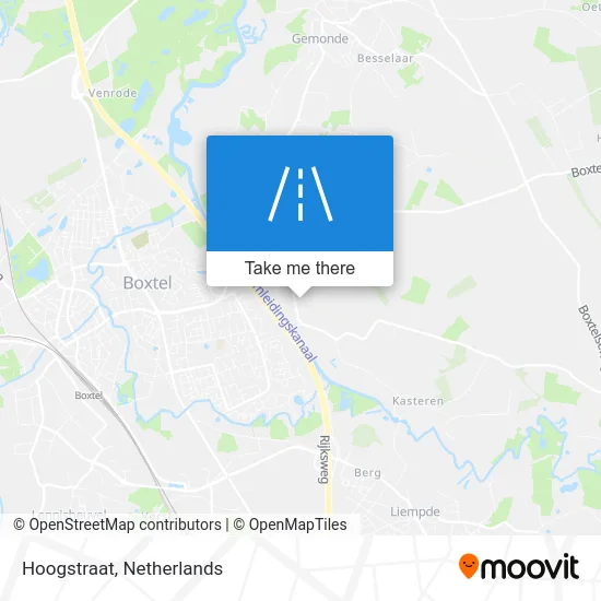 Hoogstraat map