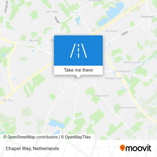Kapelweg map
