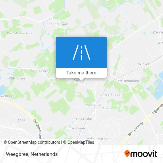 Weegbree map