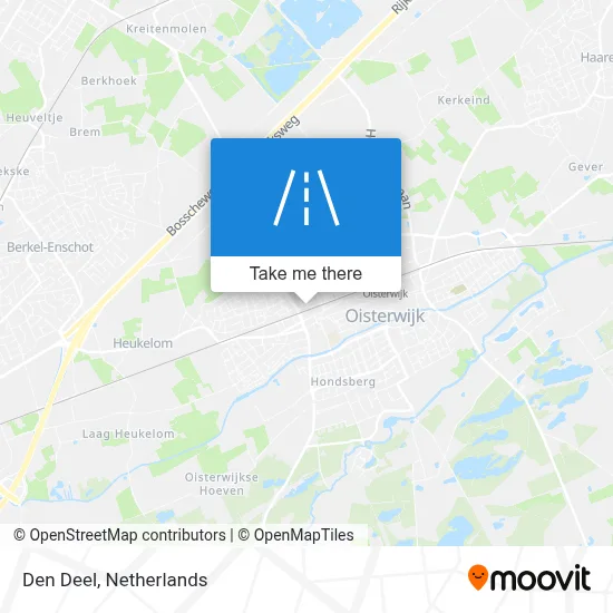 Den Deel map