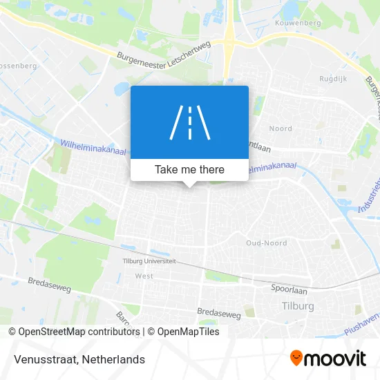 Venusstraat map